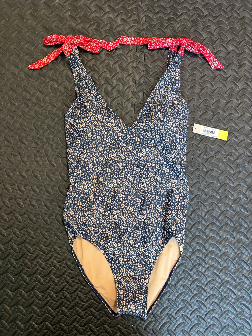 summersalt The Tie Backflip One-Piece Swimsuit Floral